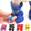 4pcs/set Waterproof Pet Dog Shoes Anti-slip Rain Boots. - Luvpaws