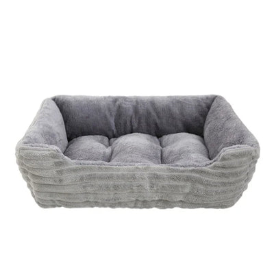 Bed for Dog Cat Puppy Pet Nest Square Soft Plush Kennel sofa. - Luvpaws