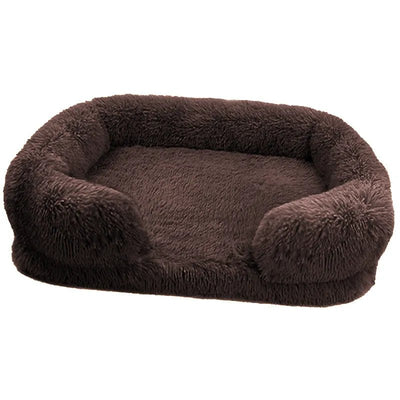 Cozy Winter-Ready Plush Dog Bed - Luvpaws