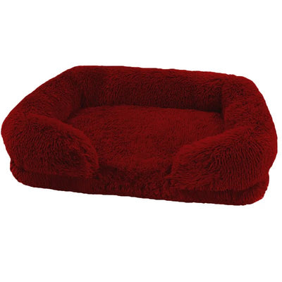 Cozy Winter-Ready Plush Dog Bed - Luvpaws