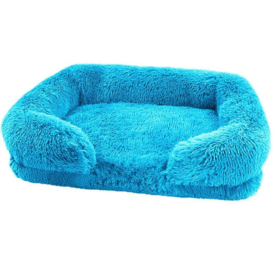 Cozy Winter-Ready Plush Dog Bed - Luvpaws