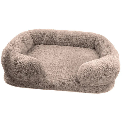 Cozy Winter-Ready Plush Dog Bed - Luvpaws