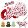 Cute Printed Dog Harness and Leash Set - Luvpaws