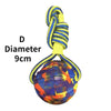 Dog Ball Toy with Rope Indestructible Interactive Dog Toy Pet Training. - Luvpaws