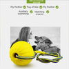 Dog Ball Toy with Rope Indestructible Interactive Dog Toy Pet Training. - Luvpaws