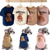 Dogs Winter Cute Clothes Puppy Warm Pullover Sweatshirt Bear Pattern Pet Jacket. - Luvpaws