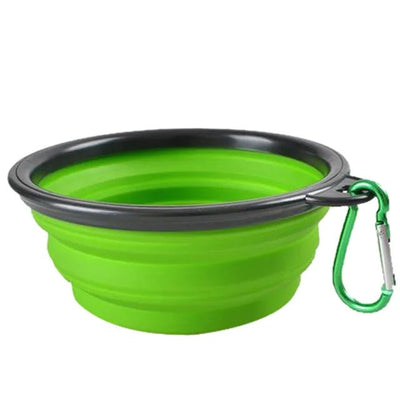 Folding Silicone Pet Feeder Bowl - Luvpaws