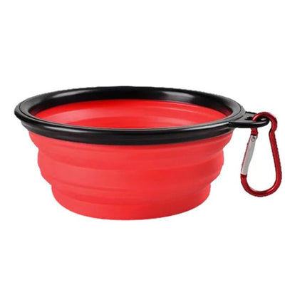 Folding Silicone Pet Feeder Bowl - Luvpaws