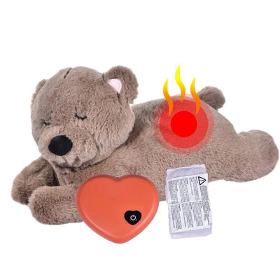 Heartbeat Dog Anxiety Relief Plush toy pet. Training pet aid. - Luvpaws