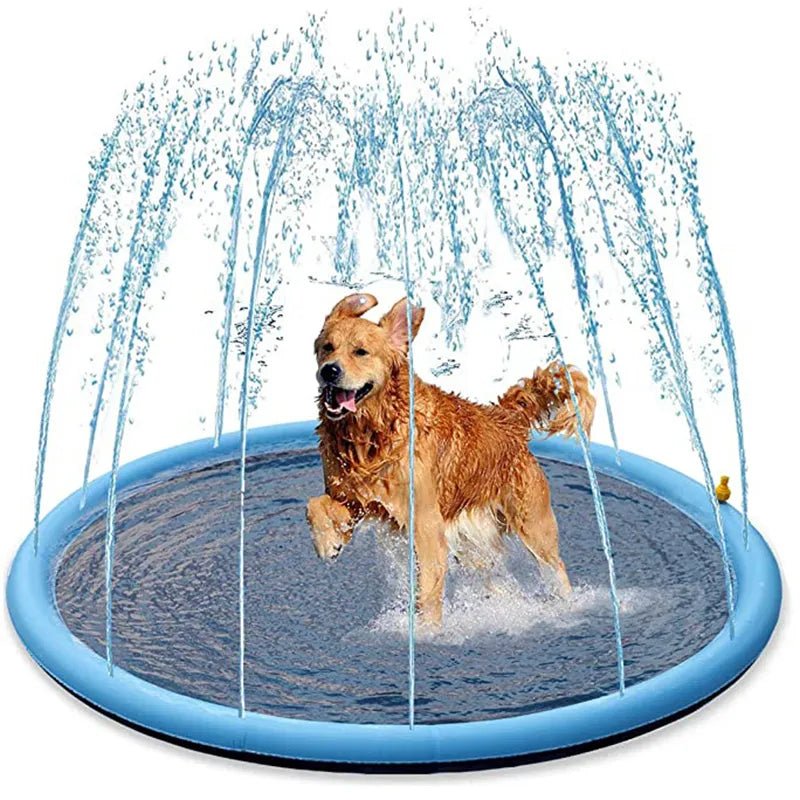 Inflatable Pet Swimming Pool & Sprinkler Pad - Luvpaws