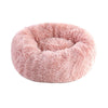 Round Super Soft Plush Dog Bed - Luvpaws