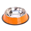 Stainless Steel Non-Slip Pet Round Bowl - Luvpaws