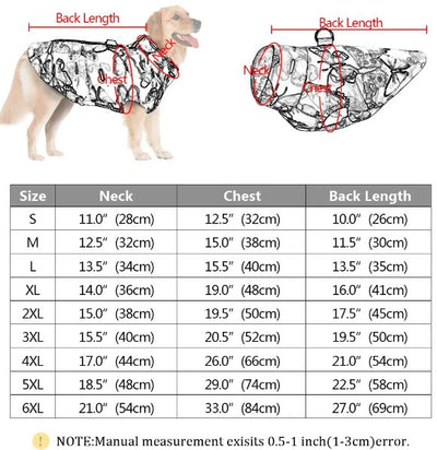 Warm and Waterproof Pet Coat - Luvpaws