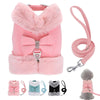 Warm Winter Dog Harness and Leash Set - Luvpaws