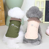 Waterproof Fur Collar Dog Jacket Winter Warm Fleece Dog Clothes for Small Dogs Puppy Pet. - Luvpaws